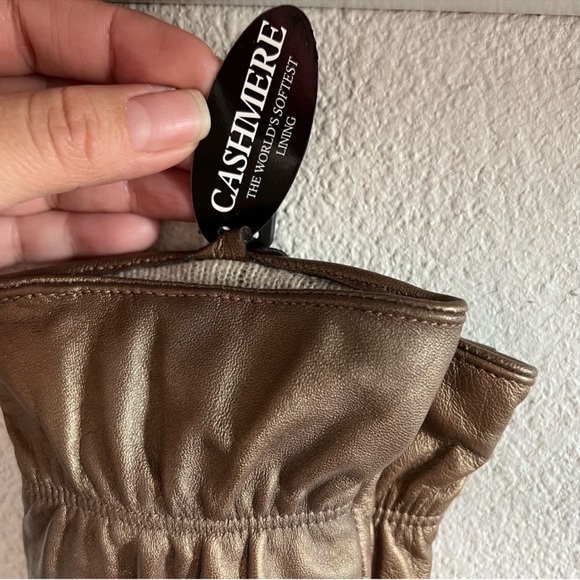 Excelled Leather/Cashmere Touch Tip Gloves (NWT) - Picture 3 of 9